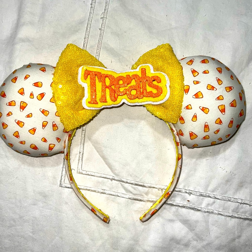 Custom Candy Corn Mickey Ears